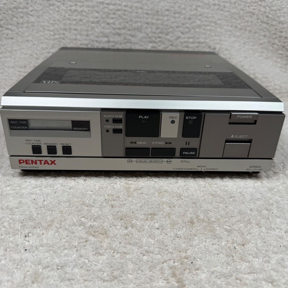 Pentax VHS Recorder,Tuner, Video Camera Lot PV-U1000A PV-R100A PC-K030A Untested